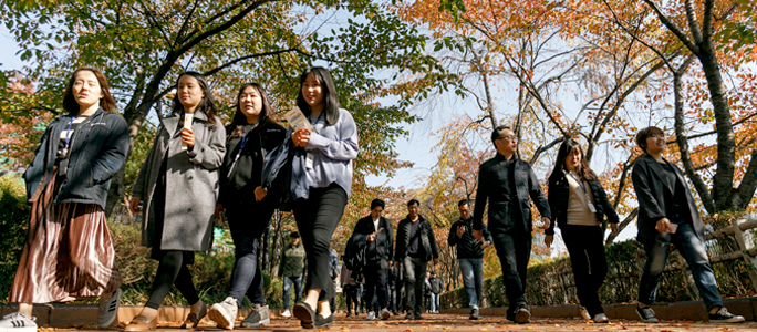 Participation of employee in Walk-Together